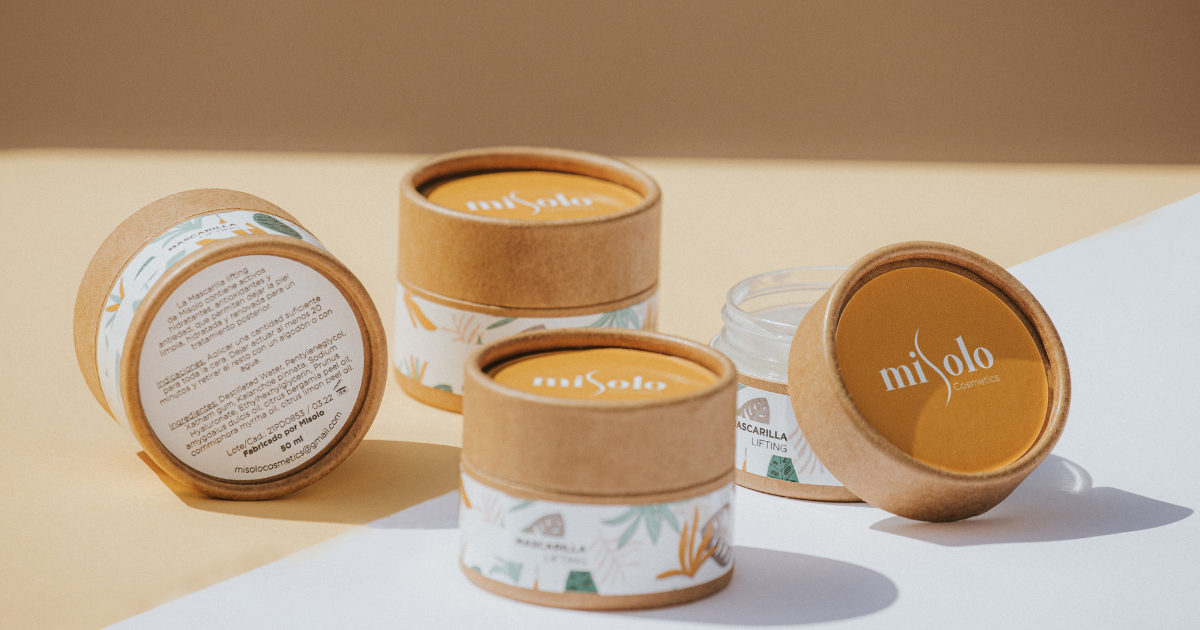 Sustainable cosmetic product jars