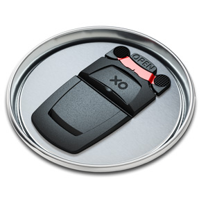 XO resealable can end with an unbroken tamper evident band